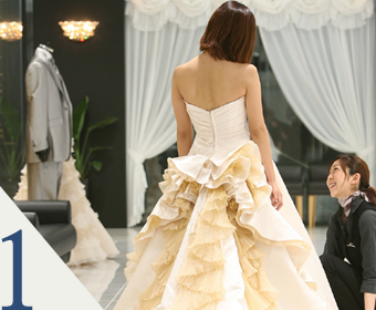 ウエディングドレスから希少価値のある伝統和装まで2万点を保有する専門衣裳サロン